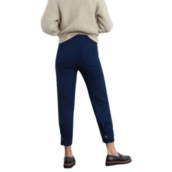 Mauve Maven! NWT Anthropologie Maeve 'Magda'  Tapered-leg Trouser - Picture 3 of 6